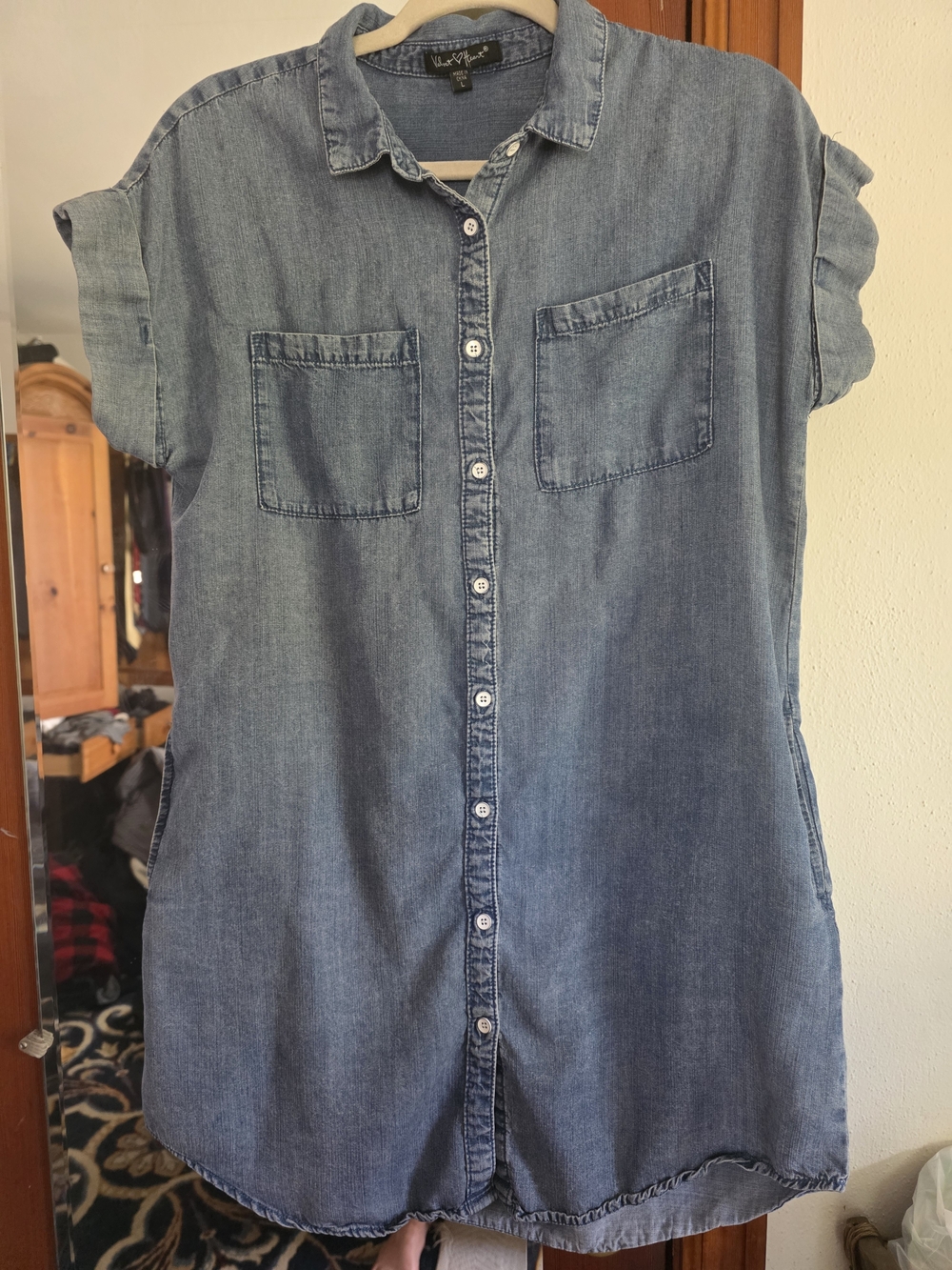 Velvet Heart Light Blue Denim Shirt